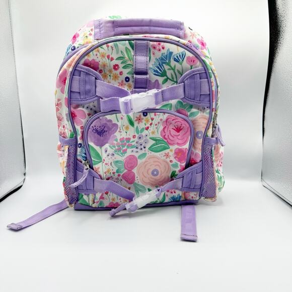 Pottery Barn Other - Pottery Barn Kids Mackenzie Small Backpack Floral Lavender Blooms